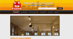 Desktop Screenshot of fuchs-seebergen.de